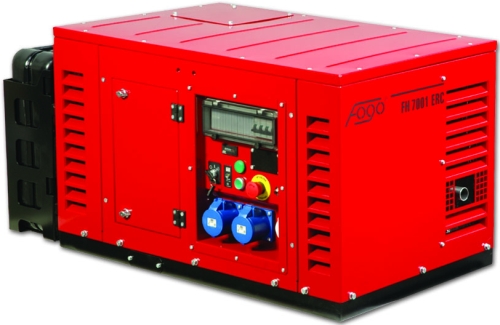 Agregat prądotwórczy z stabilizacją napięcia FOGO FH 7001ERC - 5,6 kW, silnik HONDA GX390